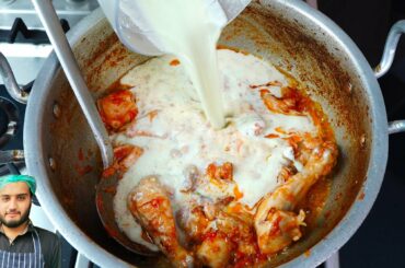 Dahi Chicken with Green Chilies | Better Than Chicken Karahi