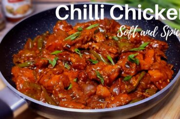 Chilli Chicken Recipe | Restaurant Style Chilli Chicken | Chinese Chicken Chilli at home...
