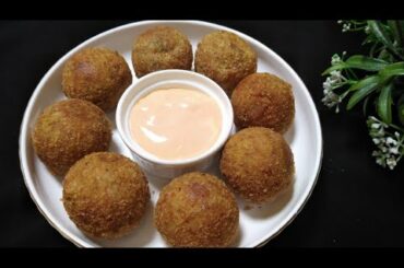 vegetable balls with chili mayo sauce | potatoes balls | iftar snack | Ramazan 2022