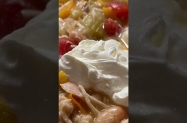White Bean Chicken Chili Recipe is live!