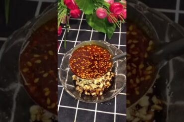 Secret chili oil recipes to see my previous video with tutorial Okra Simple Home Cooking Food Tutori