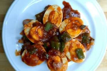 Egg Chili | Chinese Egg Chili Recipe (Egg Manchurian Recipe)