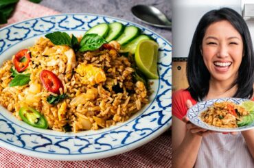 3-Chili Thai Basil Fried Rice Recipe