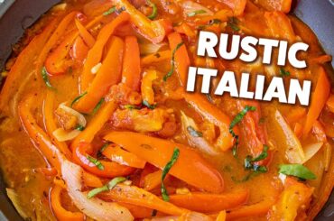 Peperonata Recipe (Red Pepper Perfection)