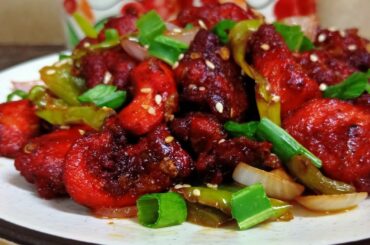 chilli chicken recipe || tasty chilli chicken by cook dish dine