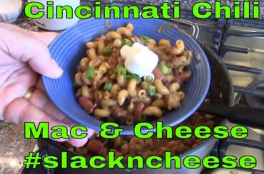 Cincinnati Chili Mac and Cheese - Comfort Food Recipe - #slackncheese