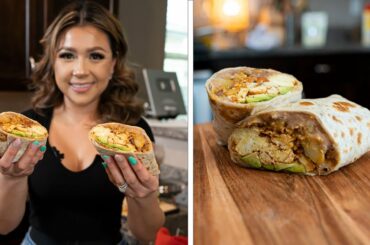 ULTIMATE MEXICAN BREAKFAST BURRITO RECIPE | Huevo En Salsa Ranchera