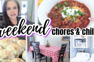SUNDAY BISCUITS & A CHILI SUPPER! | WEEKEND COOKING & MORE!