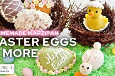 Marzipan Easter Eggs and More! | 3 Ingredient, No Cook, No Fuss Marzipan I Holiday Favourites