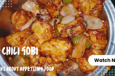 Crispy Gobi Chilli Recipe II How to Make Chili Gobi at Home