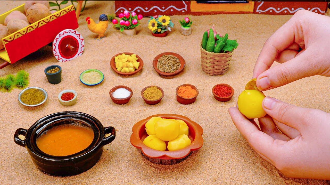 Miniature Bombay Potatoes Recipe Spicy Indian Bombay Aloo Recipe Tiny Foodkey Chili Chili