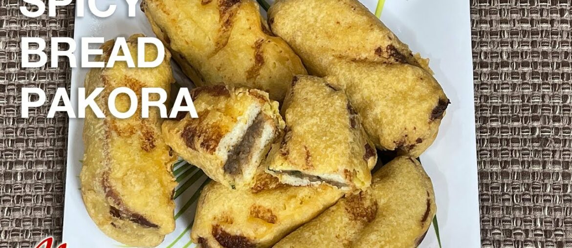 Spicy Bread Pakora, Street food Recipe by Manjula