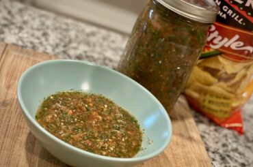 Homemade Habanero Salsa