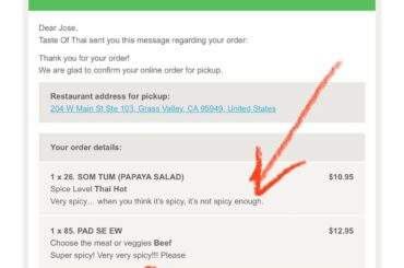 I too asked for spicy lol