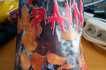 Got these Burning Pain chips in Germany last weekend, spiciest snack I've had yet.