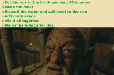 My own disaster recipe.