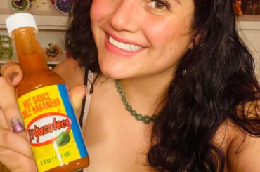 I can’t get enough of this sauce lately. It’s great on seafood