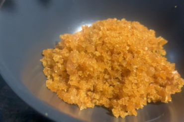 Fermented habanero salt! Evaporated brine, inspired by a comment here recently.