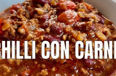 How to make easy Chilli Con Carne / Easy chilli con carne recipe
