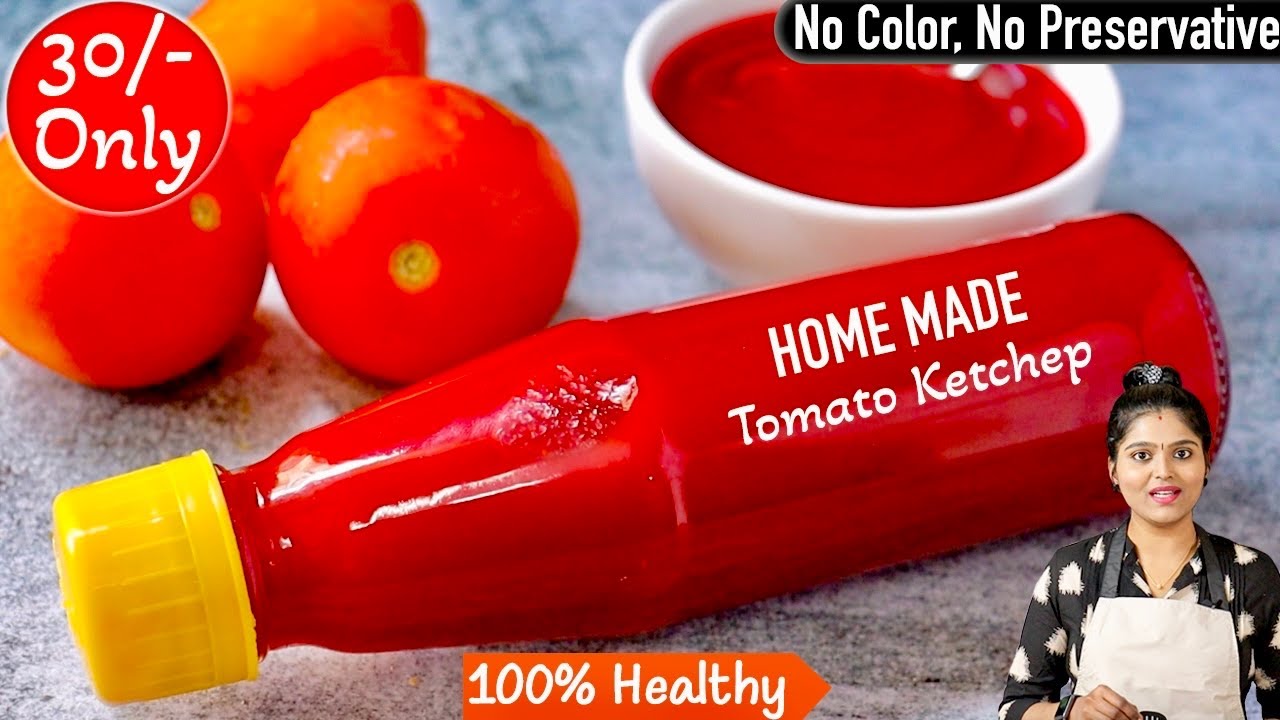 Tomato Ketchup Recipe In Tamil How To Make Tomato Ketchup in Tamil