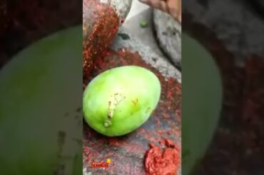 mango | mango uppu kaaram | mango red chilli salt | summer recipe #shorts#