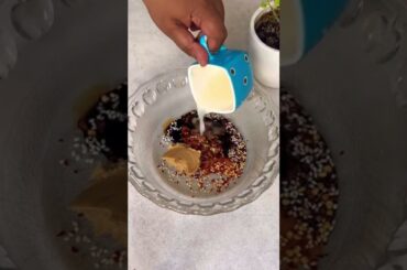 Peanut butter chilli oil noodles | #shorts #recipe