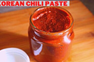 How To Make Gochujang at Home | Easy Korean Chili Paste Recipe | Gochujang Recipe