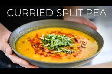 THE INCREDIBLE CURRY PEA SOUP RECIPE YOU CAN MAKE QUICK AND SPLIT