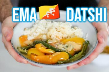 This Vegetarian Chili Cheese is a Winner | Easy Ema Datshi Recipe