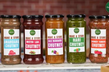 Chutney Recipes (Make and Store) by SooperChef (Ramzan Recipes)