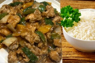 how to make black paper chicken,  chili chicken recipes,chicken in black paper sauce