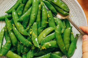 How to Cook Sugar Snap Peas (Perfect Every Time!) | Minimalist Baker Recipes