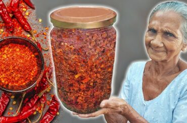 Chili Paste Recipe | Chilli Paste | Easy Chilli Paste Recipe | Hot Chili Paste Recipe | Grandma Menu