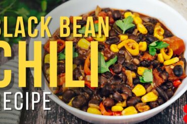 Black Bean Chili Recipe #shorts