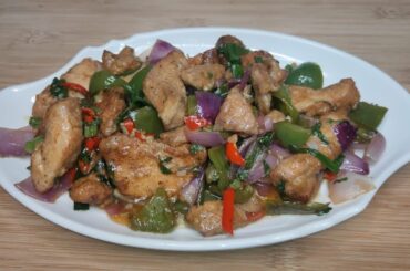 Chilli Chicken Siam Dan/Chilli Chicken Recipe/Mizo Eisiam@Rosy's Kitchen Mizoram