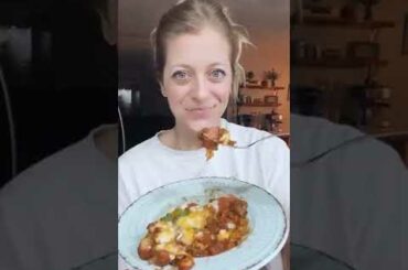 chili dog recipe bake tasty  #Shorts