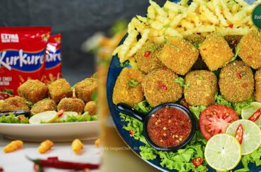 Spicy Cheese Pakora Recipe By SooperChef (Kurkure Jhatpat Jugaar)