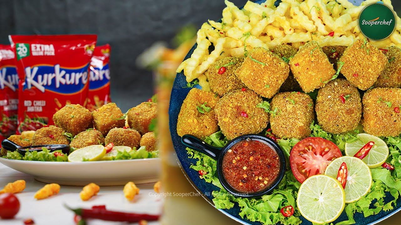 Spicy Cheese Pakora Recipe By SooperChef (Kurkure Jhatpat Jugaar