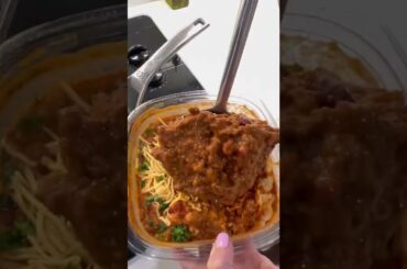 This chili from Costco is seriously so good!!!