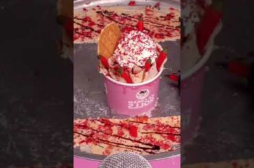 Red Chili Peppers become Ice Cream Rolls #shorts