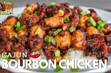 BEST Cajun Bourbon Chicken Recipe | Kelly's Cajun Grill Copycat