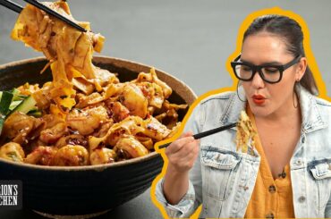 Garlic Shrimp Chilli Oil Noodles ...with my easy hand-pulled noodle hack | Marion’s Kitchen