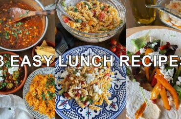3 QUICK, EASY & CHEAP LUNCH RECIPES | PERFECT FOR LEFT OVERS | VEGETARIAN