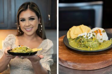 THE BEST CHICKEN IN A CREAMY POBLANO SAUCE, it’s seriously super easy!!! | Pollo Con Rajas Y Crema