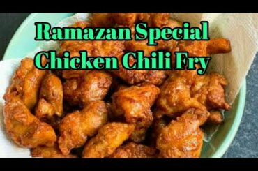 Ramadan Special Chicken Chili Fry Recipe by Khana Khazana Food Recipes