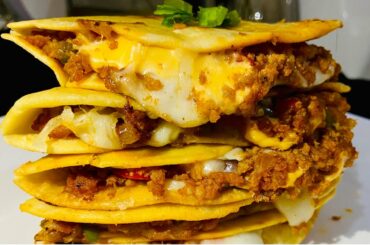 Cheesy beef quesadillas recipe|Ground beef quesadillas|Mexican style quesadillas|Iftar special