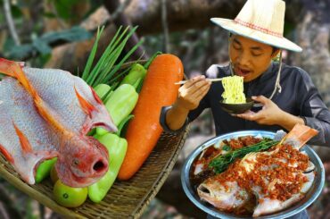Steam Fish with Hot Chili Sauce Recipe Eating So Delicious