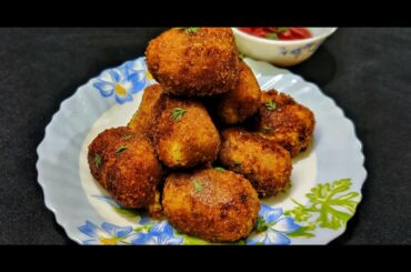 Chili Garlic Potato Bites||Snacks Recipe||Tea time snack||Crispy Potato bites||