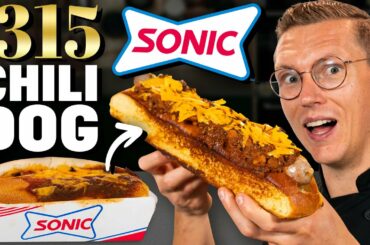 $315 Sonic Wagyu Chili Cheese Dog Taste Test | Fancy Fast Food