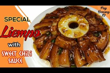 Liempo Recipe in Sweet Chili Sauce with Sliced Pineapple
